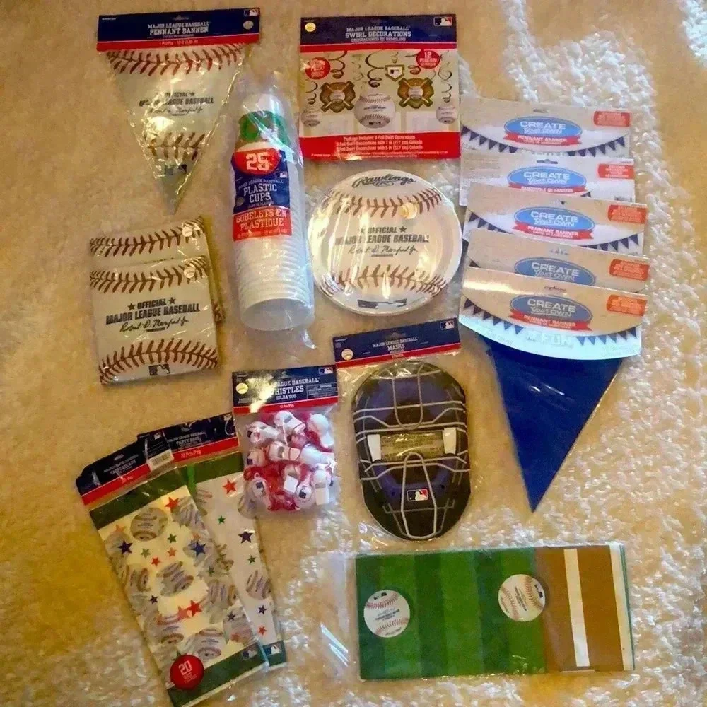 MLB PARTY SUPPLIES